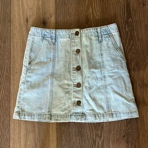 Denim mini skirt size 27